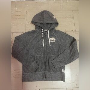 Women’s Roots Gray Full-Zip Hoodie